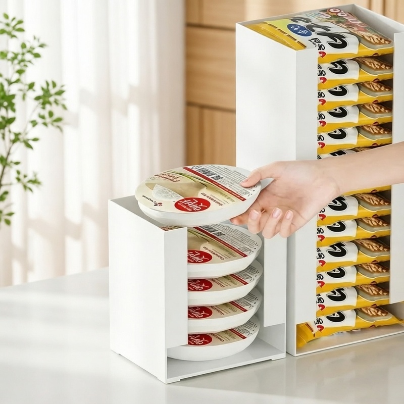 Organizador de Cocina Apilable - Food Storage Kitchen Cabinet reseña y precio