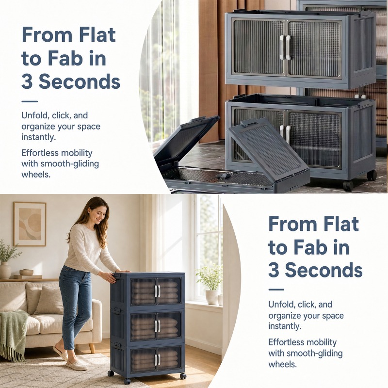 Armario de almacenamiento de p - Stackable Pantry Bin reseña y precio