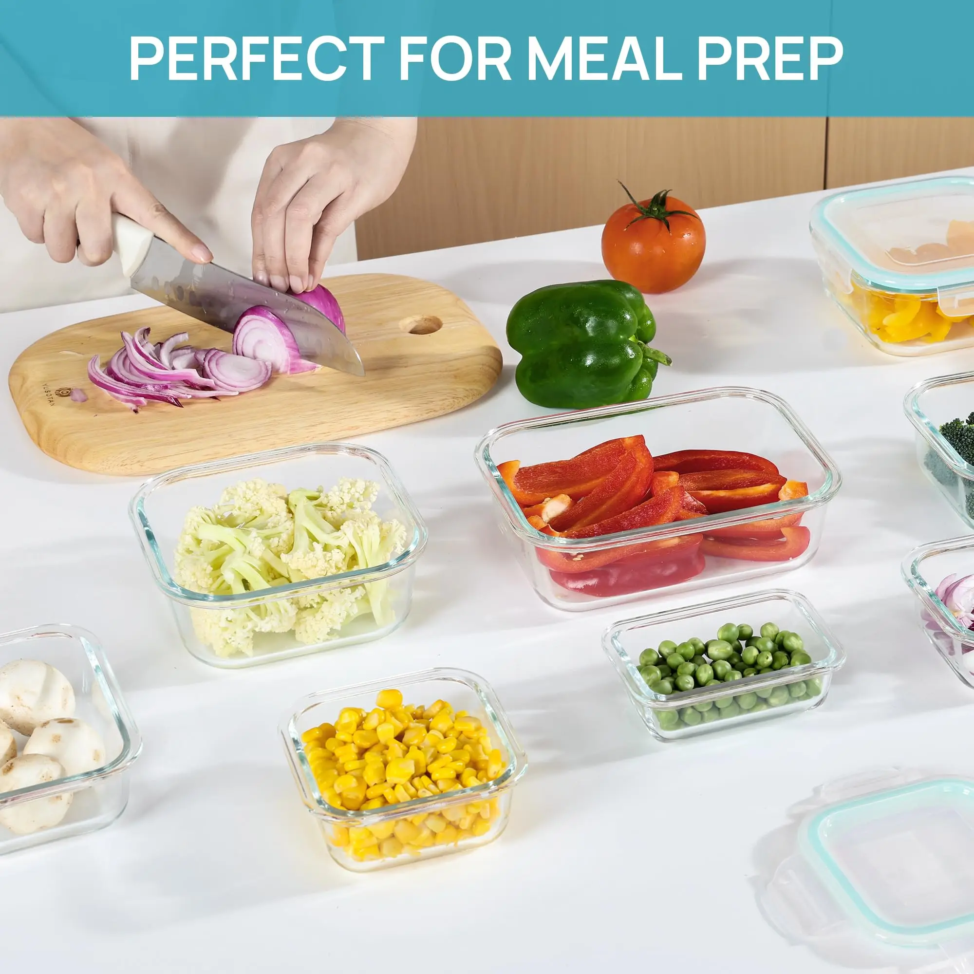 Fiambrera de vidrio, contenedo - Food Storage Glass reseña y precio
