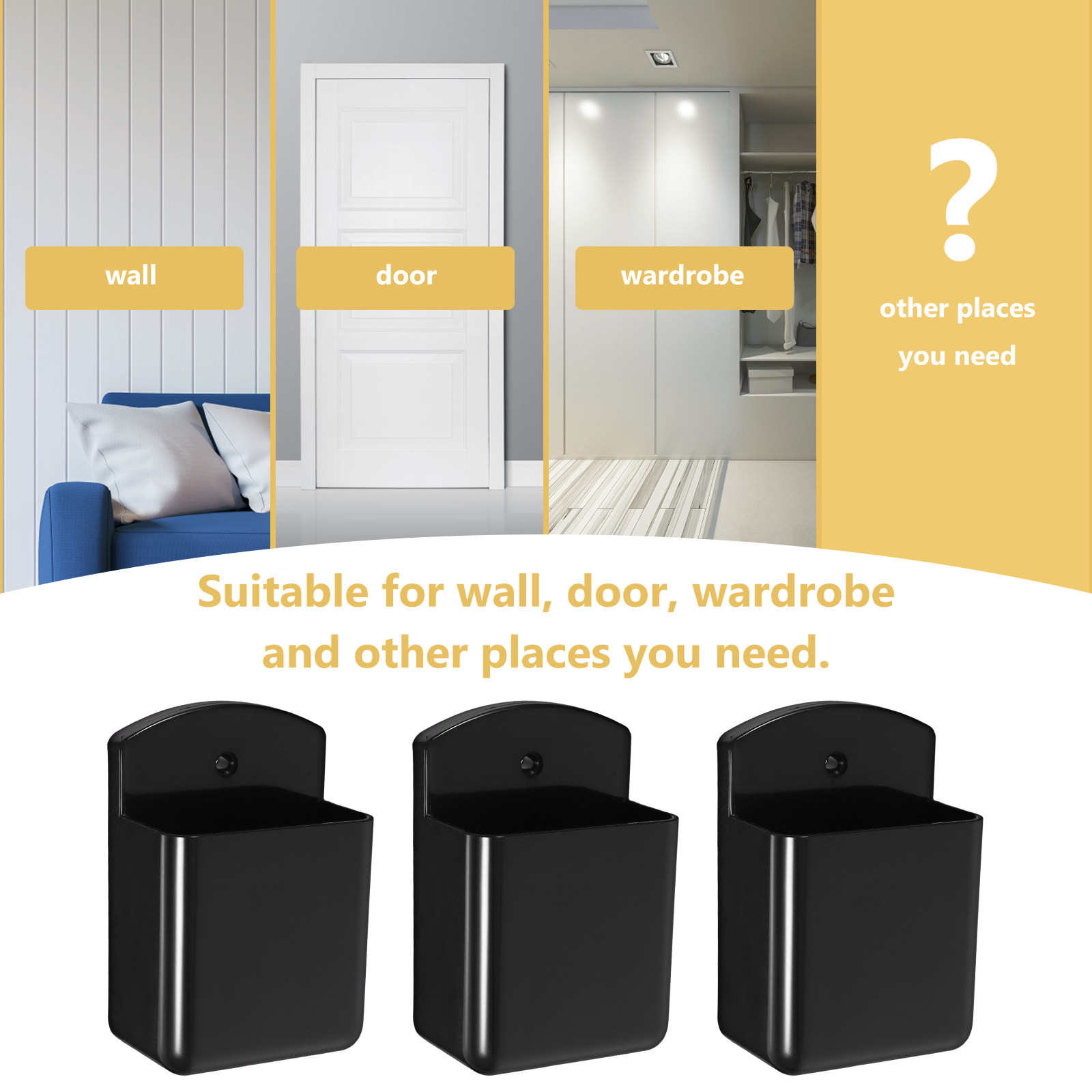 Soporte de pared para control  - Food Storage For Room reseña y precio