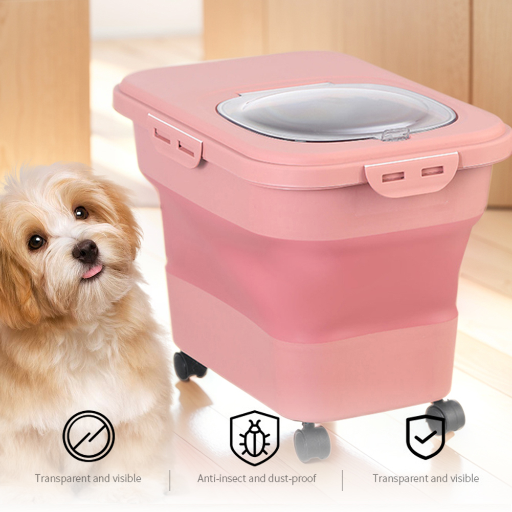 Caja de comida seca plegable p - Food Storage Time reseña y precio