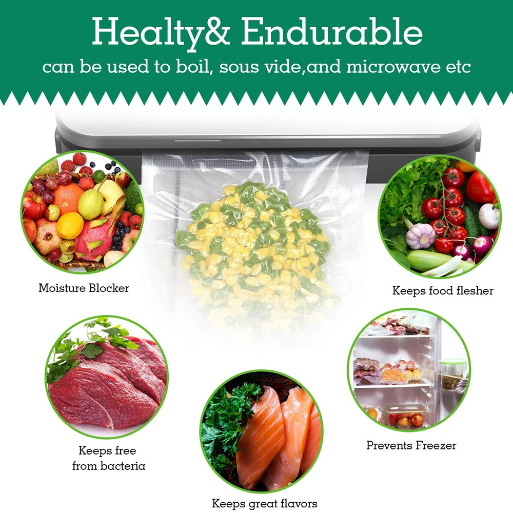 Bolsas en rollo Sous Vide para - Food Storage Zip Bags reseña y precio