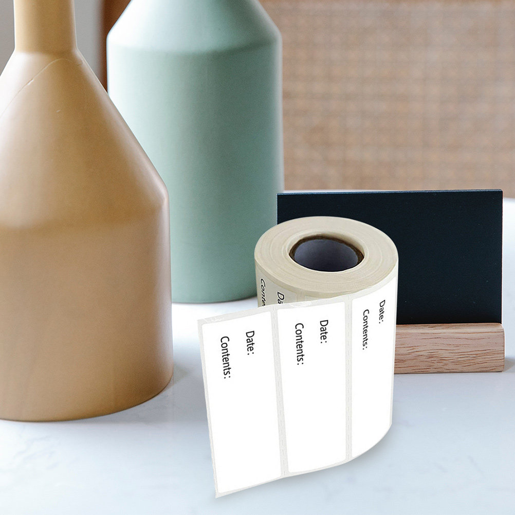 1 Rollo de Etiquetas Adhesivas - Food Storage Labels reseña y precio