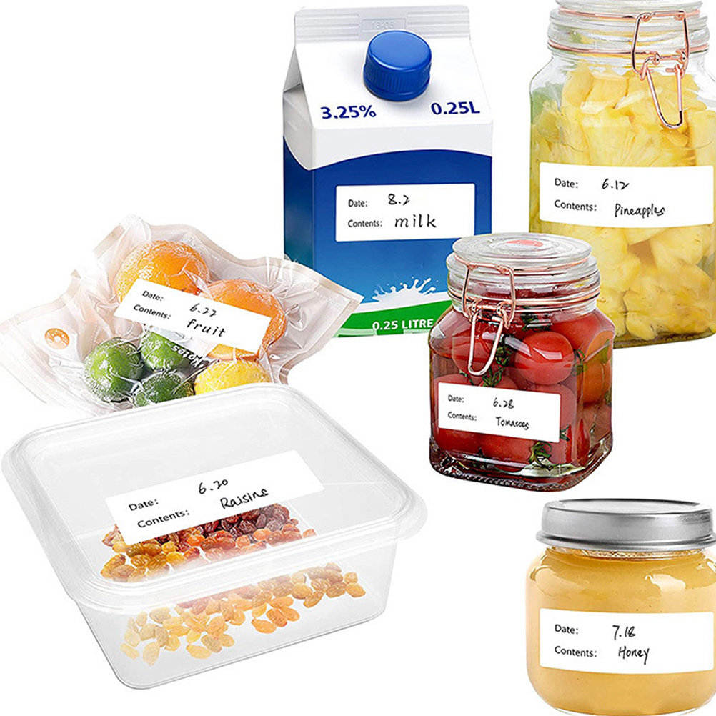 1 Rollo de Etiquetas Adhesivas - Food Storage Labels reseña y precio