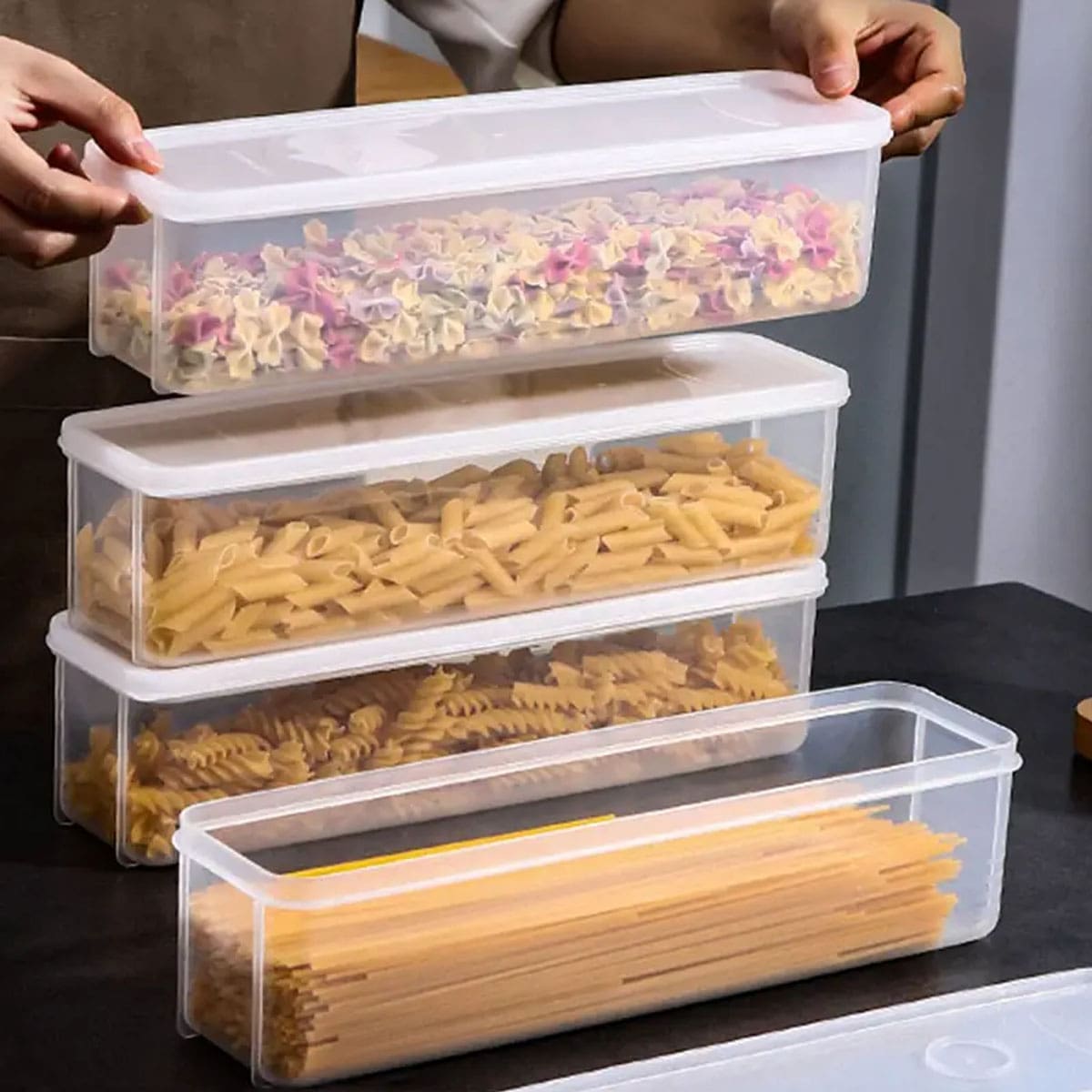 1 Caja de Almacenamiento Trans - Food Storage Boxes With Lids reseña y precio