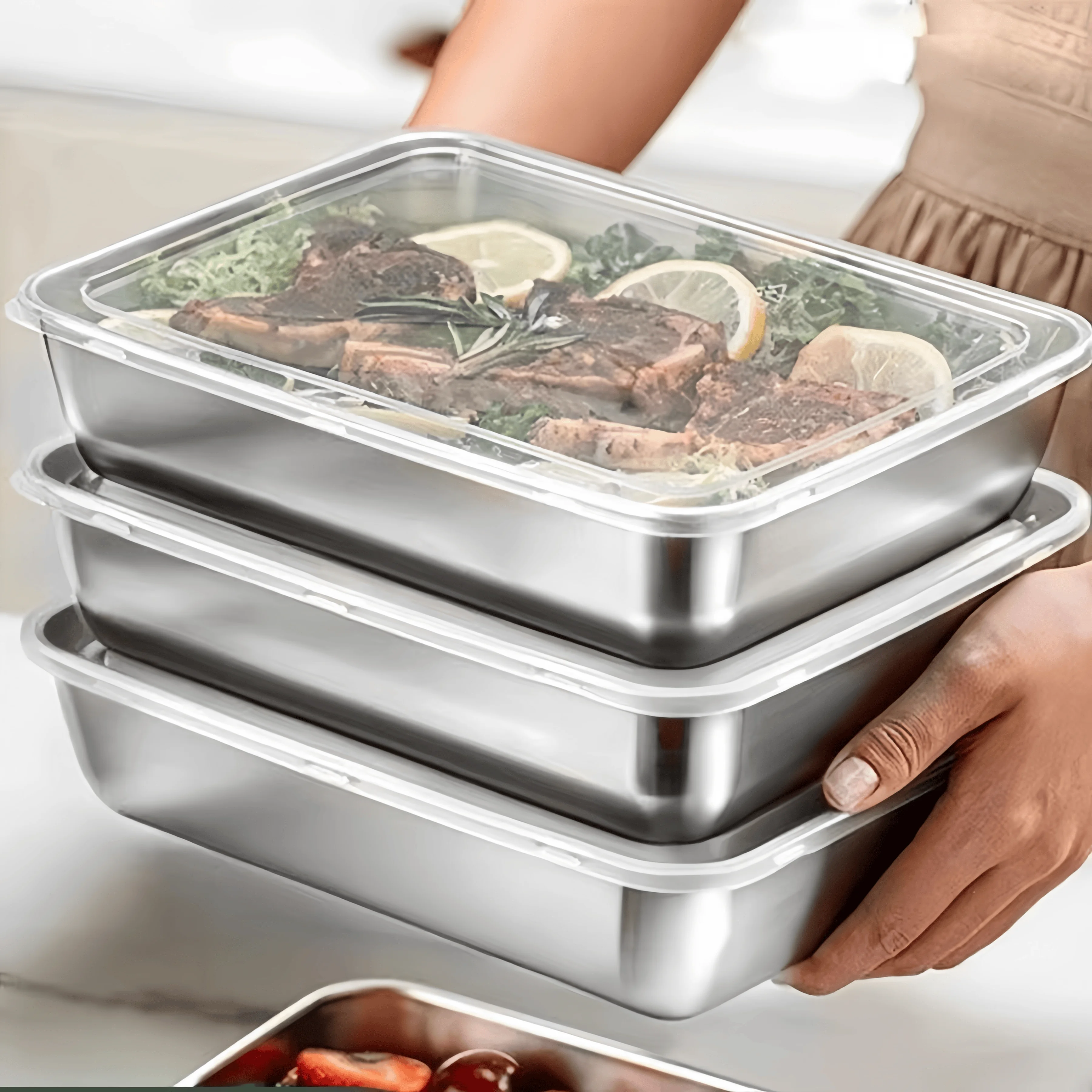 Lonchera Hermética de Acero In - Food Storage Boxes With Lids reseña y precio